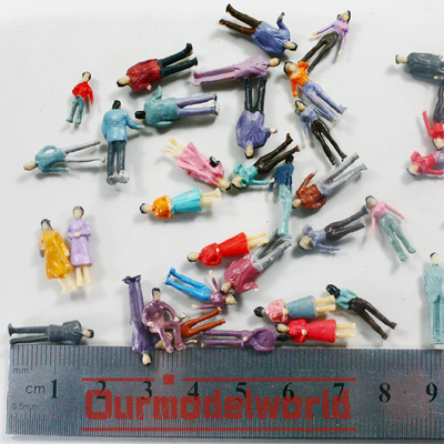 Chine Les chiffres faits main de DIY, HO des personnes de modèle d'échelle figure que le modèle résidentiel de train adaptent aux besoins du client fournisseur