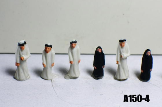 Chine La position architecturale arabe de 1/200 personnes de modèle d'échelle/se reposant figure fournisseur