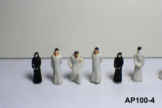 Chine Le blanc 7.0cm Z/O/humain de modèle échelle de G figure le CE/RoHS/ISO9001 fournisseur