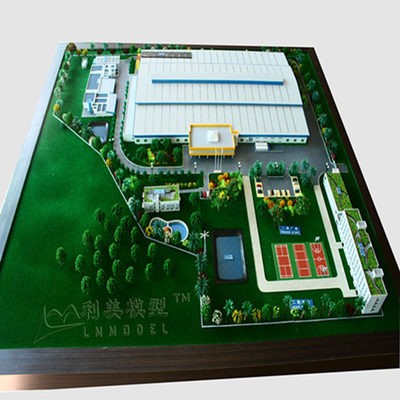 Chine Portable modèle architectural industriel de fabricant pour la planification de projets de terre fournisseur