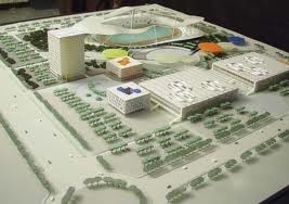 Chine Fabricant modèle architectural miniature d'ABS pour la planification d'utilisation des terres fournisseur