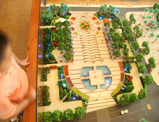 Chine Fabricant modèle architectural miniature acrylique pour la disposition de construction fournisseur