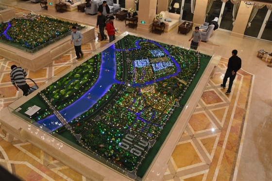 Chine Fabricant modèle architectural durable d'ABS pour la planification d'utilisation des terres fournisseur