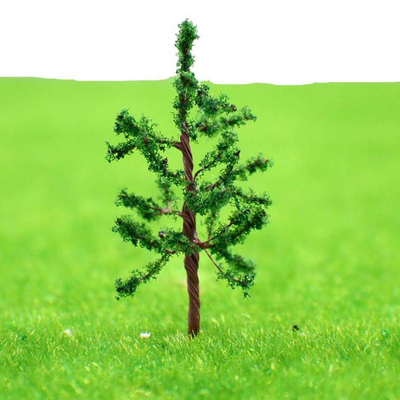 Chine Les modèles d'échelle architecturaux/arbres modèles miniatures verdissent le pin d'arbre en métal d'avenue fournisseur