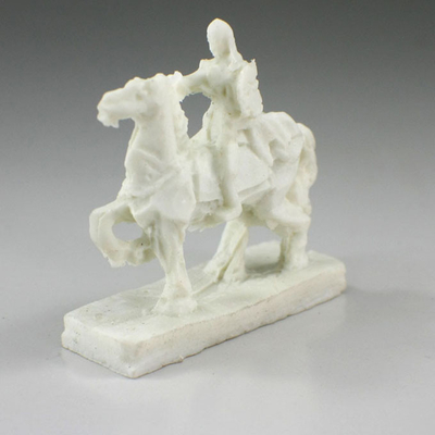 Chine × blanc 3.2cm du cavalier 3 de modèle d'échelle de sculpture en jade MD06 miniature intérieur de disposition fournisseur