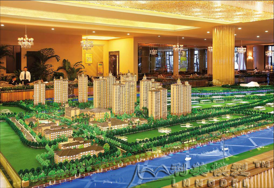 Chine Fabricant modèle architectural professionnel pour la disposition commerciale de bâtiment fournisseur