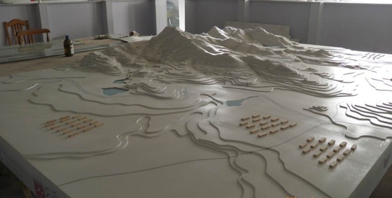 Chine Modèle architectural miniature de terrain d'île de frontière nationale de modèles de modèle miniature de terrain fournisseur
