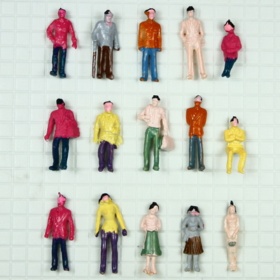 Chine Le schéma masculin de dessin 1.8cm/matériaux d'échelle de 1:100 de personnes architecturales de modèle pour le paysage modèle fournisseur