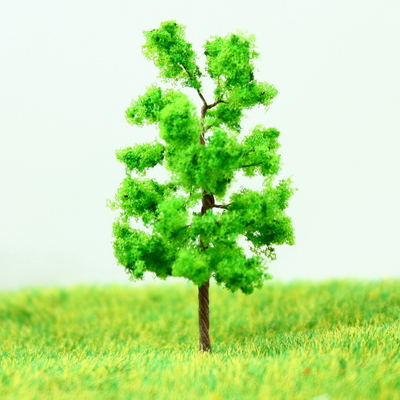Chine G4316 HO Railroad Layout Miniature modèle arbres Roadside fil vert Palm Tree 4,3 cm fournisseur