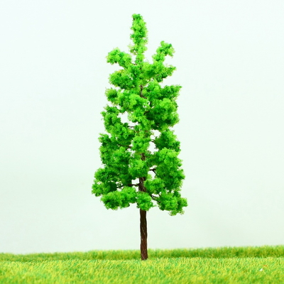 Chine G9035 HO Railroad Layout Miniature modèle arbres Roadside fil vert Palm Tree 9 cm fournisseur