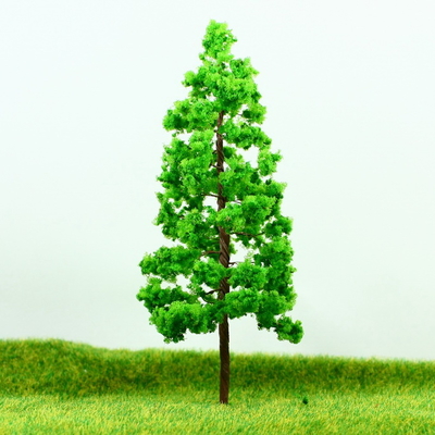 Chine G11040 Train Layout Miniature modèle arbres Avenue vert pagode fil arbre 11 cm fournisseur