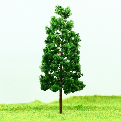 Chine D11040 Train Layout Miniature modèle arbres Avenue arbre de fil métallique vert foncé 11 cm fournisseur