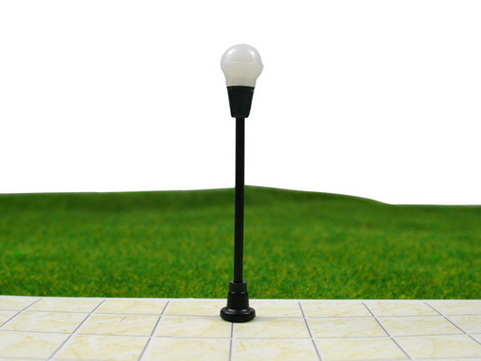 Chine Lampe de modèle Miniature échelle HO Train Layout lumière rue postes 5 cm fournisseur