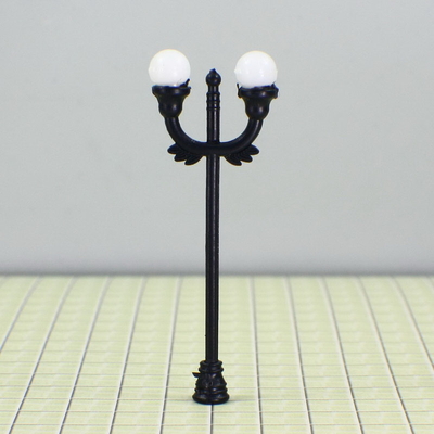Chine Coutume n échelle Train Layout éclairage rue modèle lampadaire 7 cm fournisseur