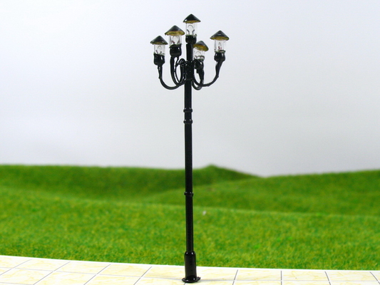 Chine Lumière miniature lumineuse de courrier de lampe de modèle de rue de T52 6V 7cm pour la disposition de train fournisseur