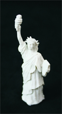 Chine A13-1 Jade blanc bureau 3D Sculpture échelle modèle Statue de la liberté fournisseur