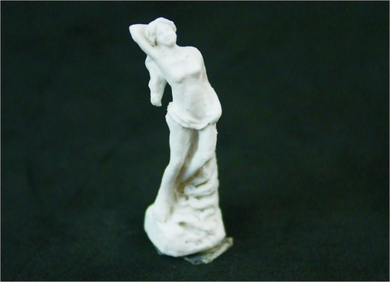 Chine A13-9 blanc Jade Outdoor Sculpture échelle 3D modèle occidentale femme nue fournisseur