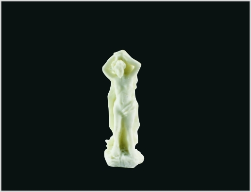Chine MD12 1 * 3,5 cm Jade Sculpture Bureau blanc 3D échelle modèle homme fort fournisseur