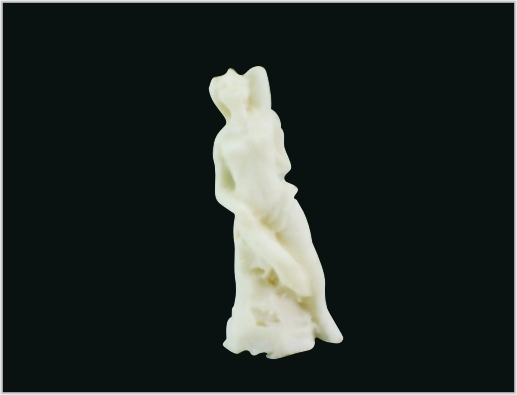 Chine MD15 1 * 3,5 cm Sculpture blanc Jade 3D Scale Model for N Train Layout fournisseur