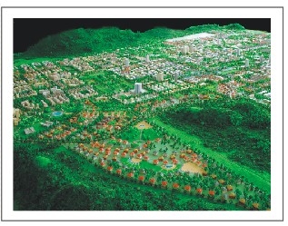 Chine Custom ferroviaire vert Enviroment échelle modèle Train fond paysages Kit fournisseur