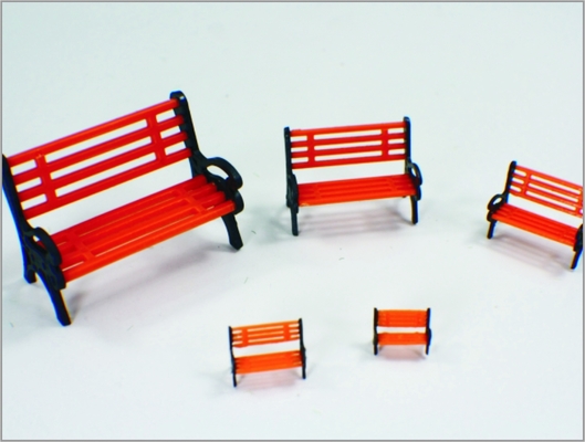 Chine Y30-02 1:30 Custom échelle modèle Train Layouts 3D plastique parc chaise fournisseur