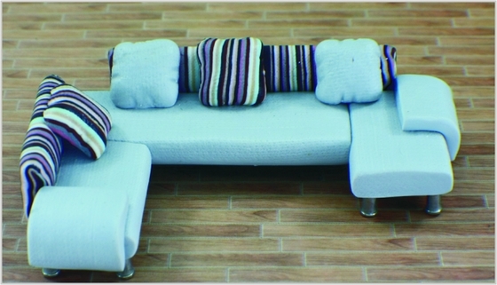 Chine 1h20/1h25/1h30/1h50 /1 : 75/1 : Sofa en céramique de meubles intérieurs architecturaux de la maison 100 modèle fournisseur