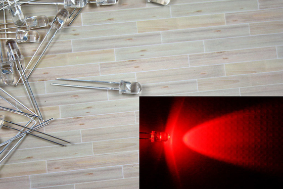 Chine MD01-001 3 MM rouge a conduit la lumière architecturale échelle modèle fournitures fournisseur