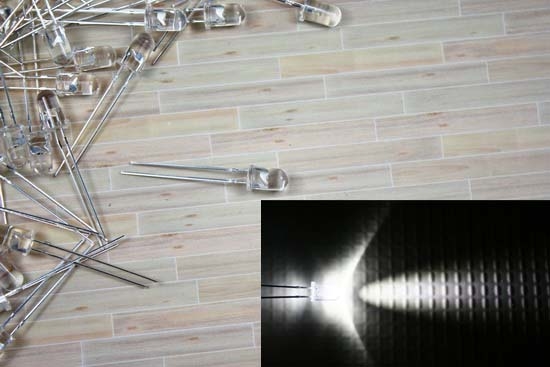 Chine MD01-005 3 MM blanc a conduit la lumière architecturale échelle modèle fournitures fournisseur