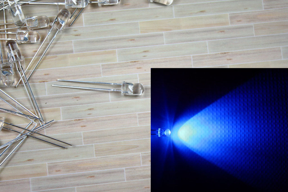 Chine MD01-004 3 mm bleu a conduit la lumière architecturale échelle modèle fournitures fournisseur
