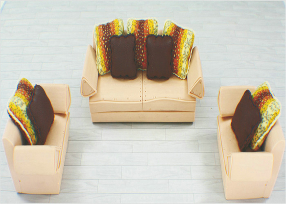 Chine Sofa en céramique d'art de l'ameublement modèle architectural de meubles peint par simulation fournisseur