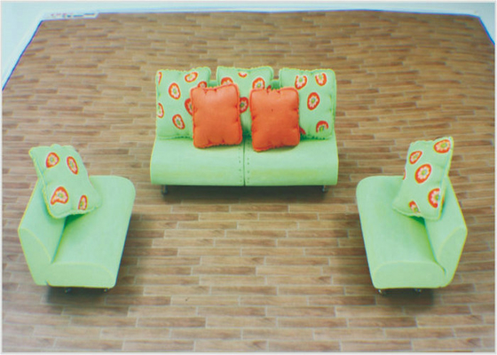 Chine Sofa modèle architectural fait sur commande de meubles pour la Chambre modèle de disposition et de poupée fournisseur