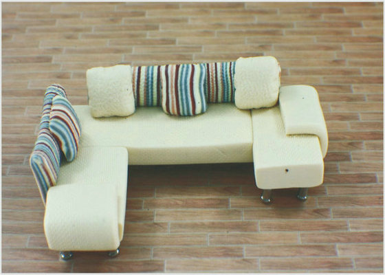 Chine Sofa de décoration intérieur de poterie de meubles modèles architecturaux de simulation de mode fournisseur