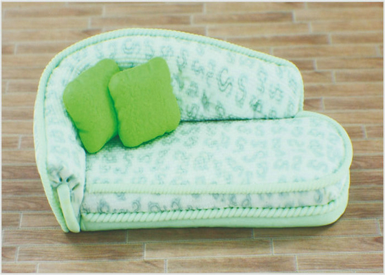 Chine Meubles modèles architecturaux, mini sofa de filet mou de poterie pour la Chambre de poupée SF203 fournisseur