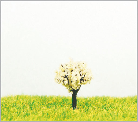 Chine arbres modèles miniatures blancs en plastique faits sur commande faits main de 1.8cm fournisseur