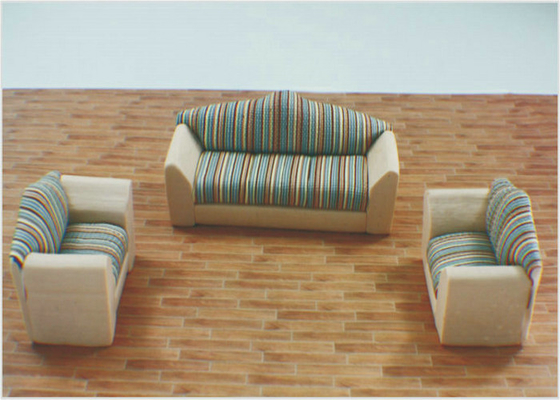 Chine Sofa en céramique d'art de salon modèle architectural de meubles de filet de mode fournisseur