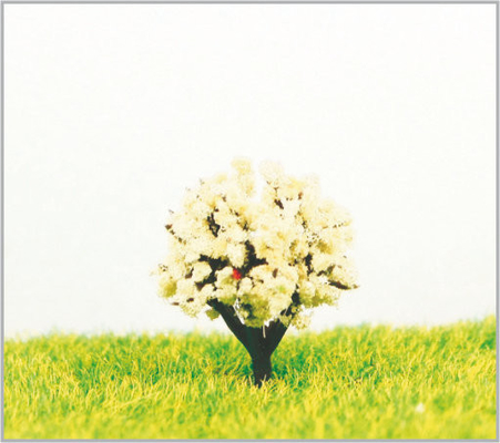 Chine Arbres modèles miniatures architecturaux 2.5cm blancs faits main fournisseur