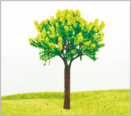 Chine arbres modèles miniatures verts faits sur commande faits main de 13cm fournisseur
