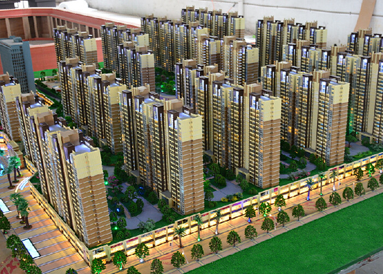 Chine Modèle architectural d'hôtel faisant à approvisionnements 3D le CE virtuel ROHS fournisseur