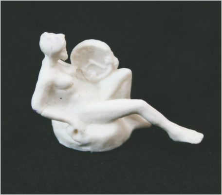 Chine Chiffres antiques chinois nus blancs B18-01 de modèle d'échelle de la sculpture 3D fournisseur