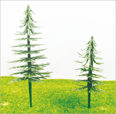 Chine S31/33 Train Track Layouts Miniature modèle arbres Avenue Noël pin 11 cm 9 cm fournisseur
