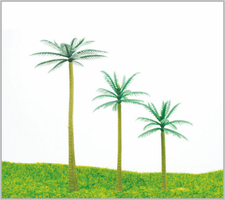Chine HE95/HE70/HE50 OEM HO Train Layout Miniature modèle arbres Coconut Tree 7 cm 9,5 cm/5 cm fournisseur
