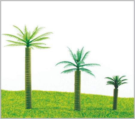 Chine HB60/HB50/HB35 OEM HO Train Layout Miniature modèle arbres Coconut Tree 5 cm 6 cm/3,5 cm fournisseur