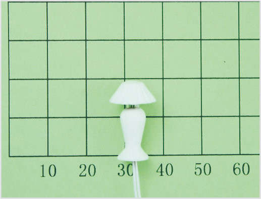 Chine T20 1,5 cm lumineux lumière rue Miniature modèle lampadaire pour Train Layout fournisseur
