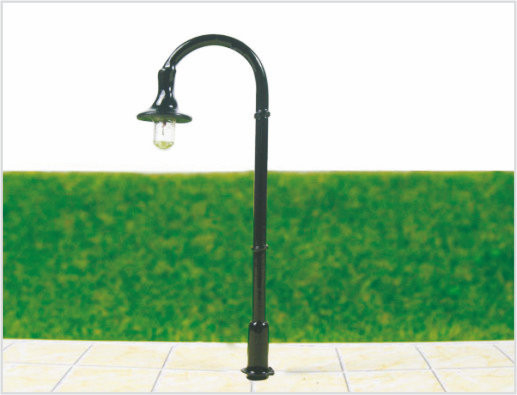 Chine Empreinte T40 Échelle HO Train Layout éclairage rue plastique lampe modèle Post 5 cm fournisseur