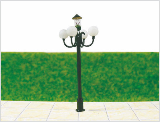 Chine T51 6V Billboard rue plastique échelle modèle lampe postes pour Train Layout 5 cm fournisseur