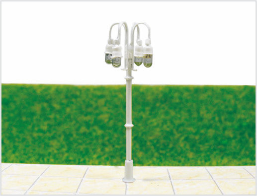 Chine T53 Custom 6V lumineux rue échelle modèle lampadaire 5,5 cm pour HO Train Layout fournisseur