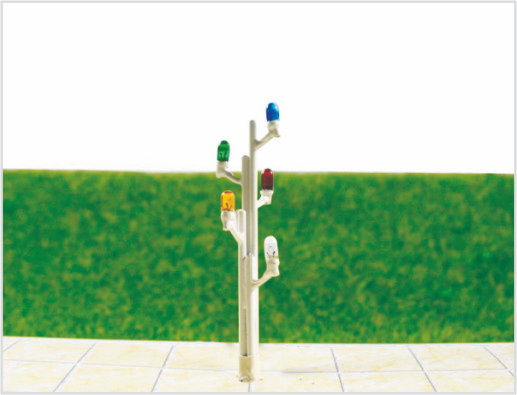 Chine T54 6V Billboard rue plastique échelle modèle lampe postes pour Train Layout 6,5 cm fournisseur