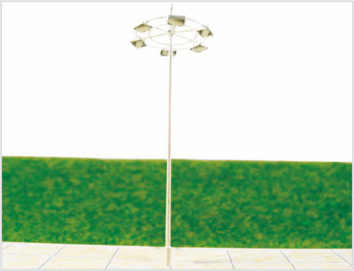 Chine T55 Custom 6V lumineux rue échelle modèle lampadaire 13 cm pour la mise en Train HO fournisseur