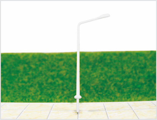 Chine ML1000 Custom 6V seule tête de lampes de jardin en plastique modèle lampe Post pour les configurations de chemin de fer fournisseur