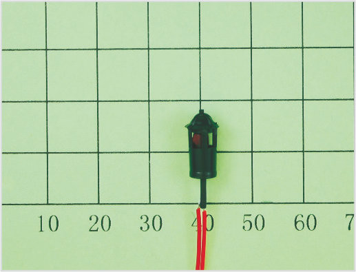 Chine T1702 Custom 6V Billboard rue plastique échelle modèle lampadaire HO ferroviaire Layouts 1,5 cm fournisseur